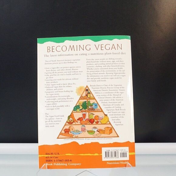 Becoming Vegan The Complete Guide to Adopting a Healthy Plant 2000 Paperback - Picture 2 of 10